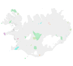Friðlýst svæði á ábyrgð Umhverfisstofnunar